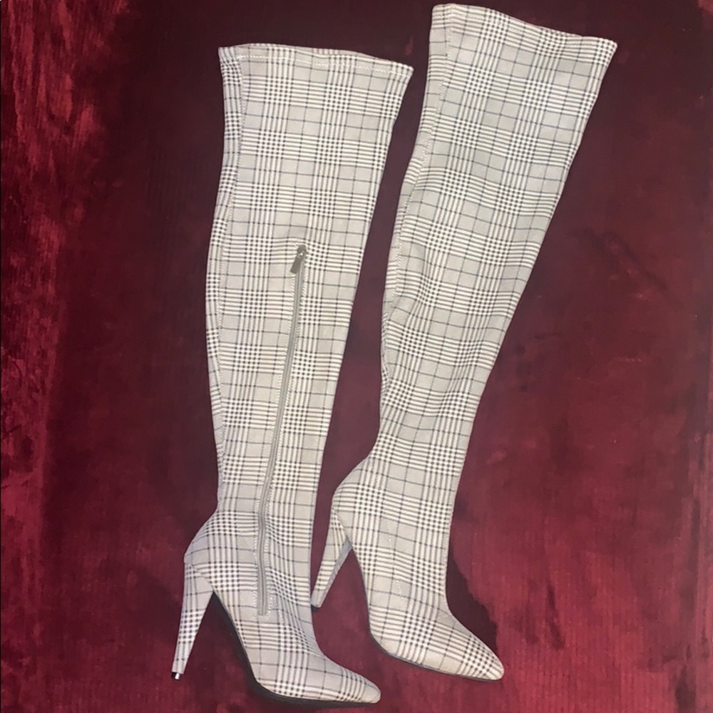 Over Knee Thigh High Stretchy High Heel Boots